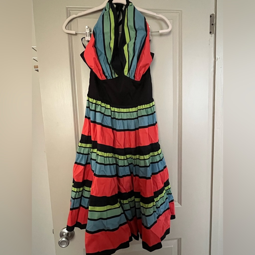 Trashy diva Dottie stripe dress sz 6 NWT